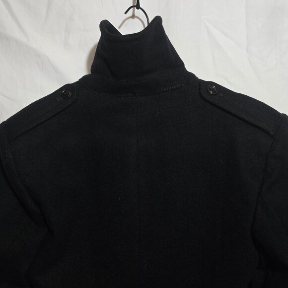 DSCP Quarterdeck Sterlingwear of Boston Enlisted Navy Peacoat - Black - Sz 10S - Picture 6 of 6